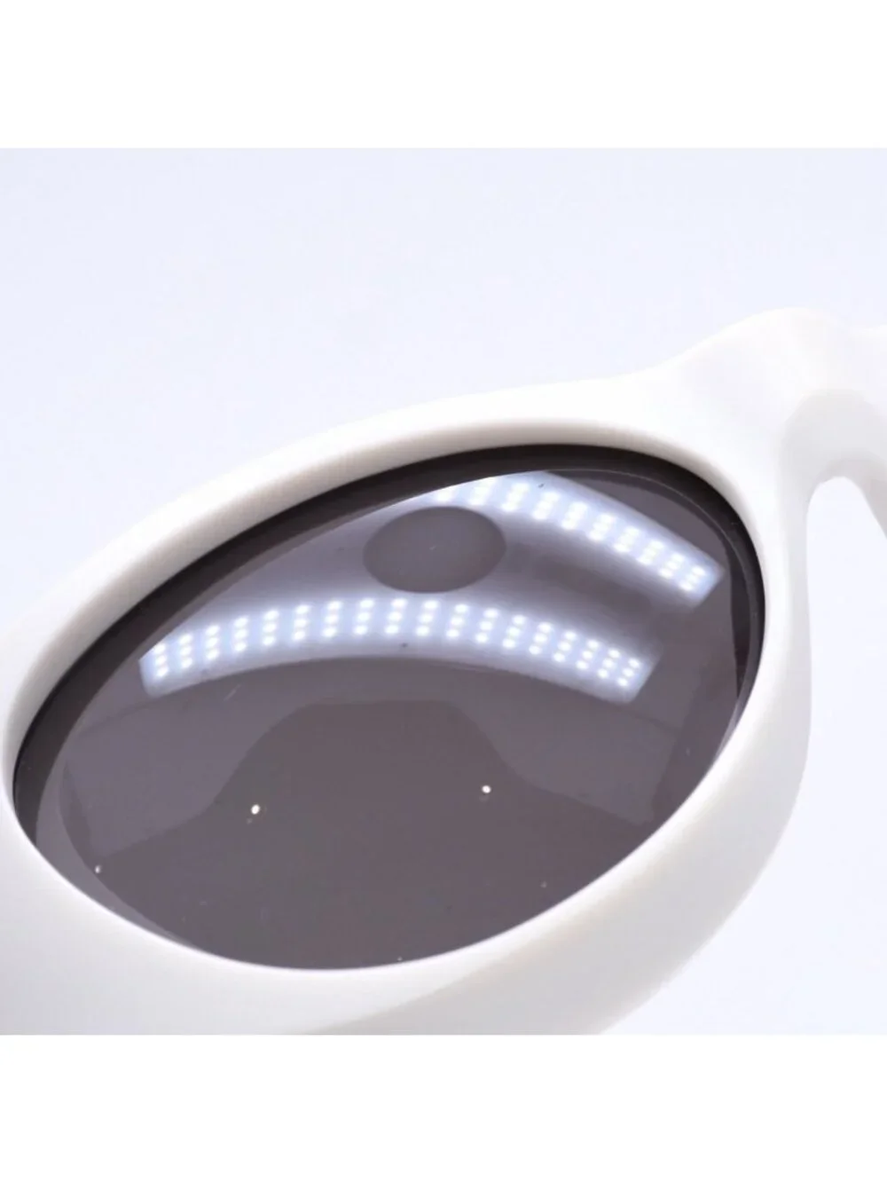 Bottega Veneta Shield Sunglasses Eyewear 63 Acetate White
